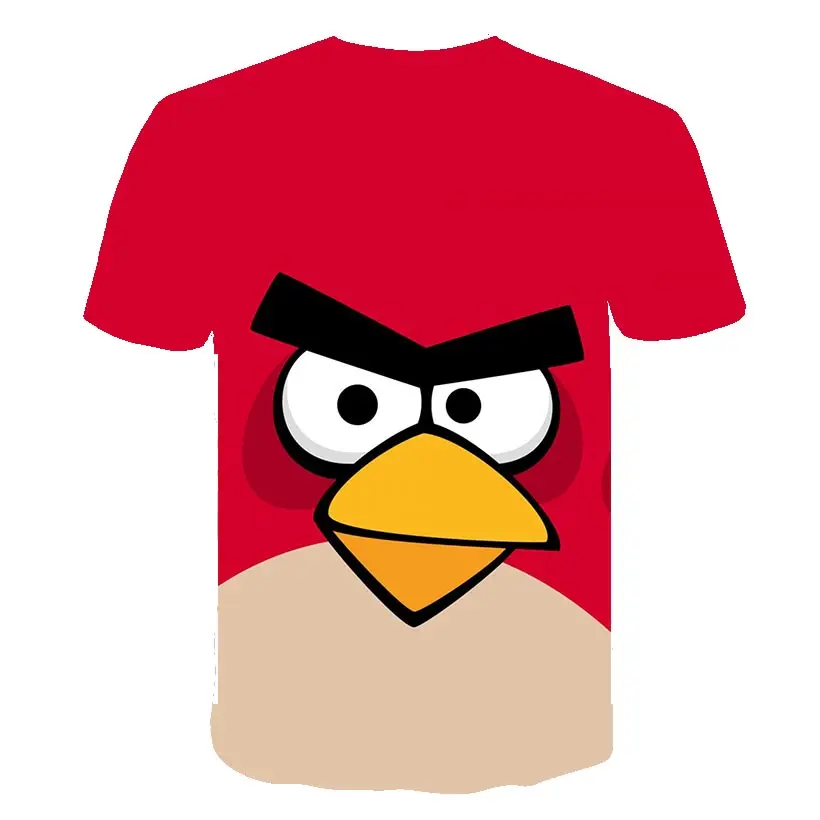

Summer 3D printed children's short-sleeved T-shirt O-neck anime cartoon casual top fashion street clothing 4T-14T