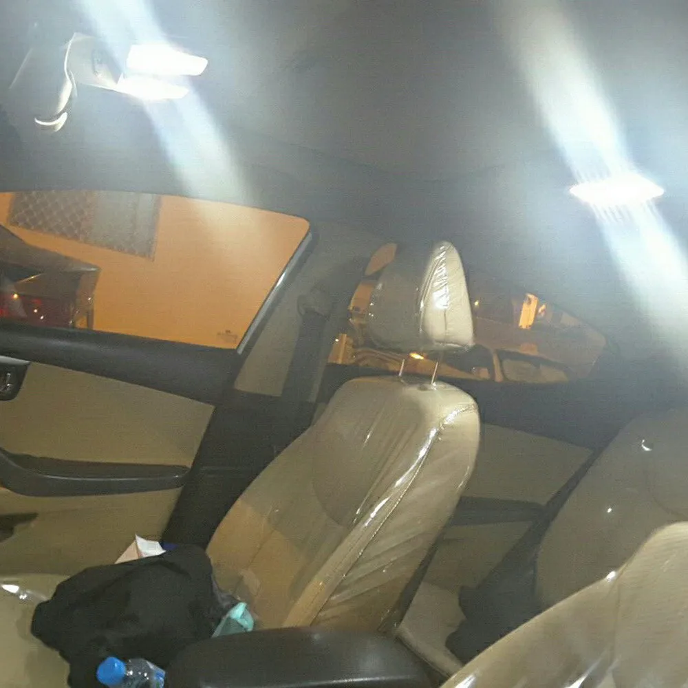 Июля King светодиодный Автомобильный интерьер Лампы для чтения чехол для hyundai I20 I30 Elantra GD GT и т. д., светодиодный автомобильные декоративные огни, 4 шт./компл