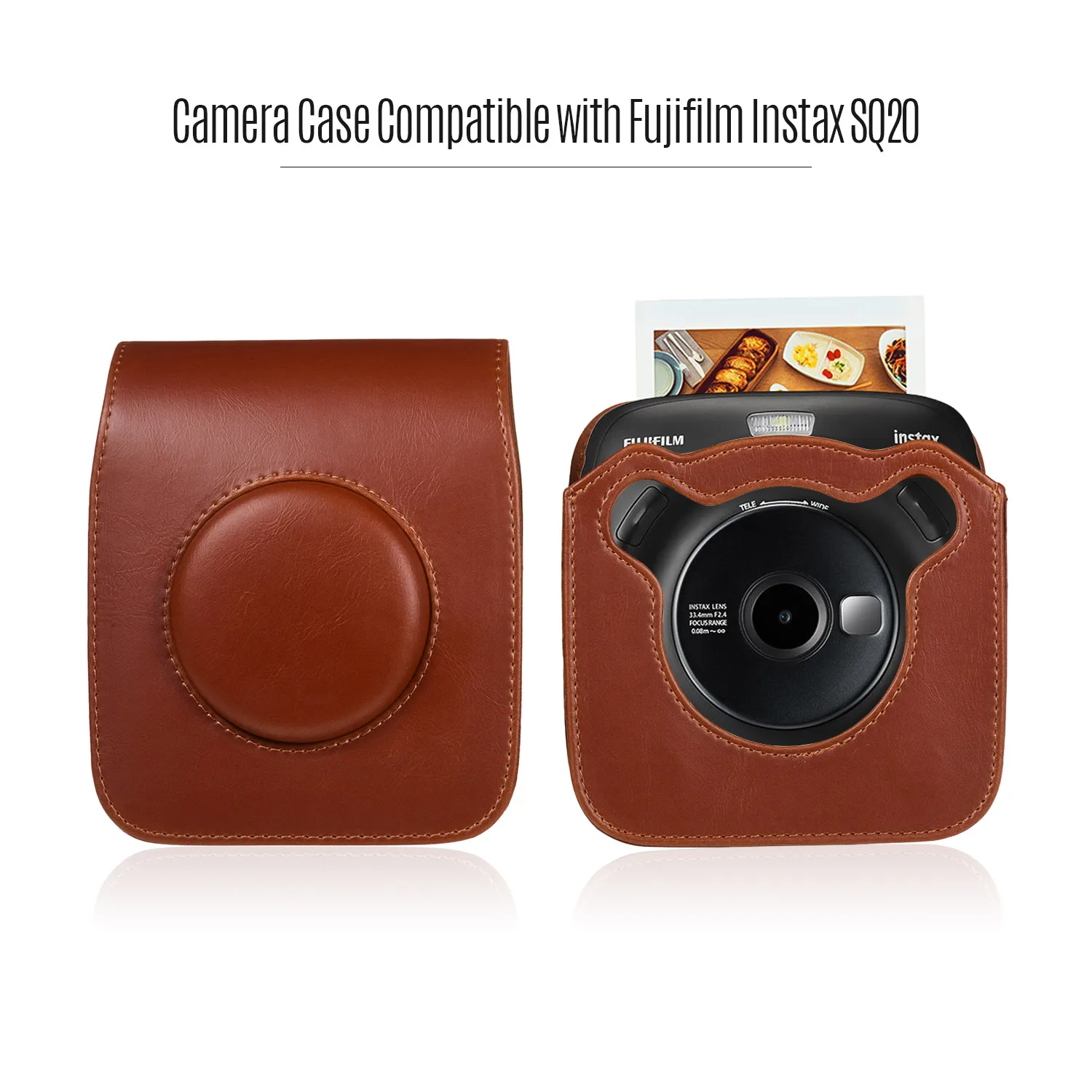 Портативный чехол для фотоаппарата с ремешком на плечо камеры Fujifilm Fuji Instax SQ20 Instant