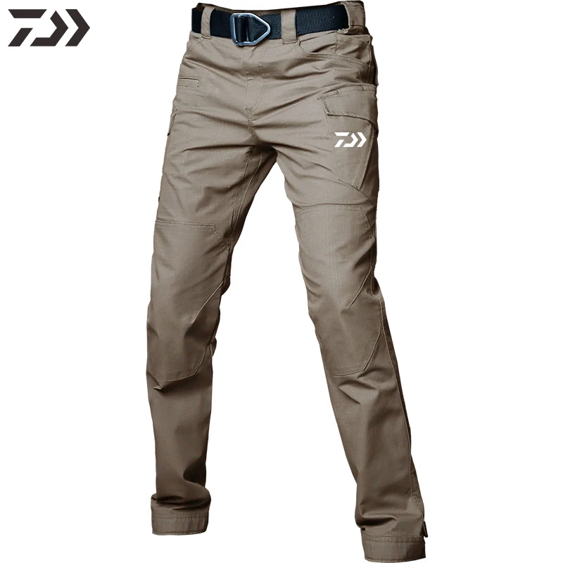 

Штаны для рыбалки Daiwa, водонепроницаемые тактические штаны, Мужская одежда для рыбалки, повседневные мужские Походные штаны, брюки-карго, во...