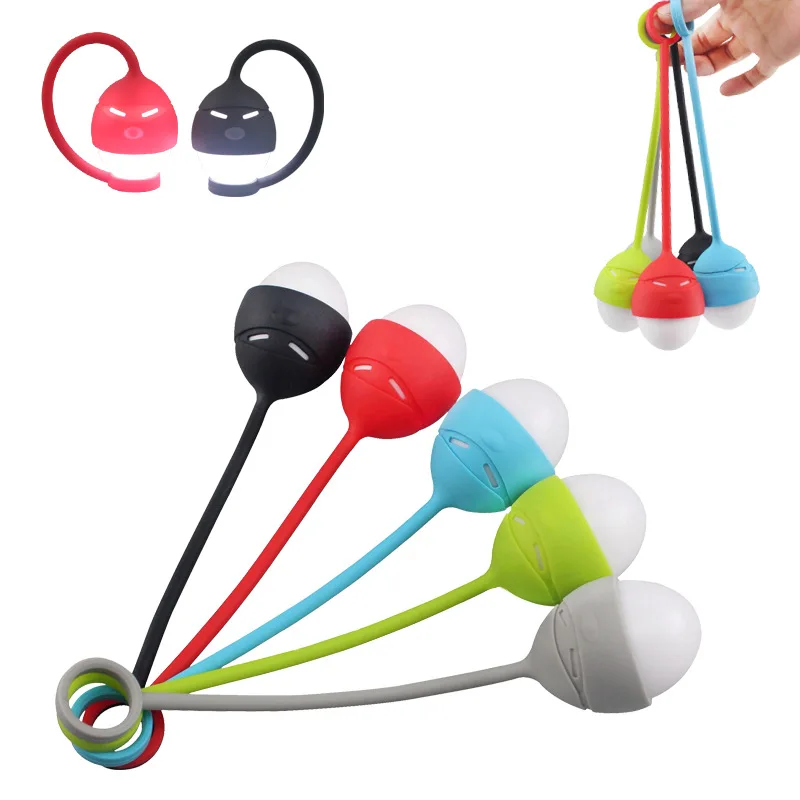 

2W 5 colors USB Mini Blub Night Reading Lights USB DC5V Rechargeable silicone lamp Desk Cabinet Cabinet Wall Energy saving