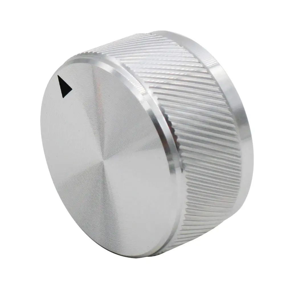 3417mm knopf aluminium legierung potentiometer drehknopf volumen audio elektrische gitarre bass schraube typ 34x17mm dh knopf free global shipping