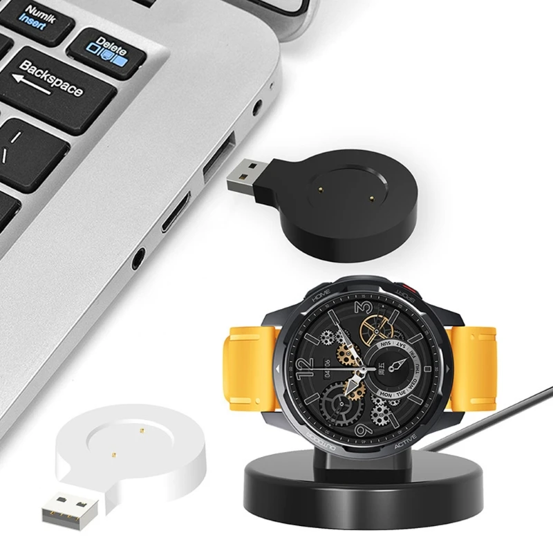 

Держатель зарядного USB-кабеля H9EA, адаптер зарядного устройства, док-станция, кронштейн, подставка, совместимая с умными часами Xiaomi Watch Color2