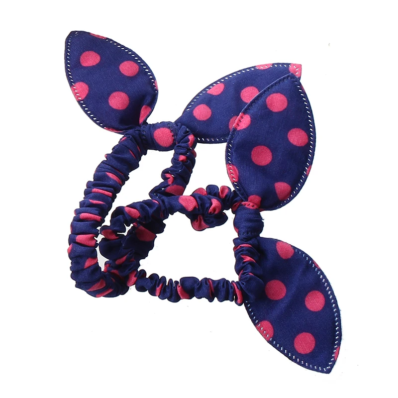 10 шт. женские ремешки для волос с кроличьими ушками корейский стиль держатель