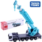 Tomica длинный тип Takara Tomy No.133 Kobelco, вездеходный кран KMG5220, масштаб 1113, строительный автомобиль, литая модель