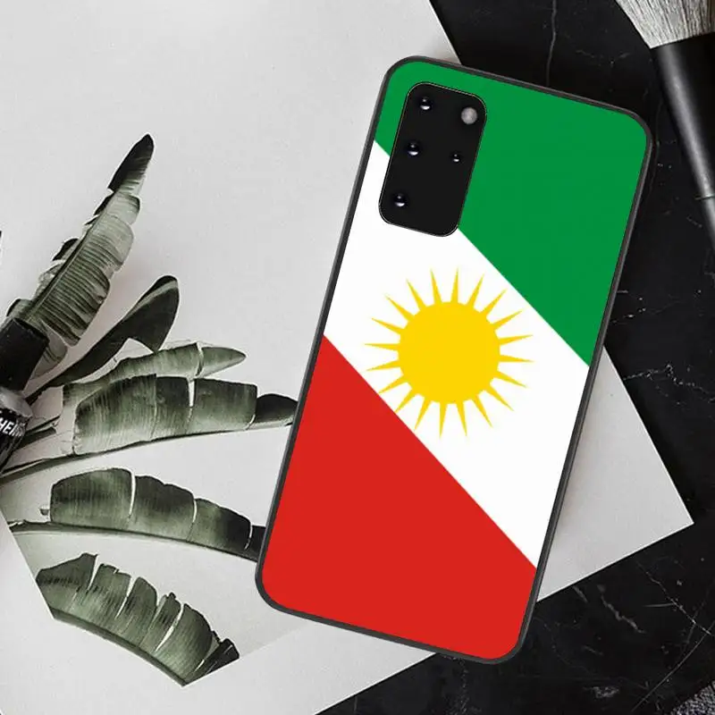 

NBDRUICAI Kurd Kurdish kurdistan flag TPU Soft Silicone Phone Case Cover for Samsung S20 plus Ultra S6 S7 edge S8 S9 plus S10 5G