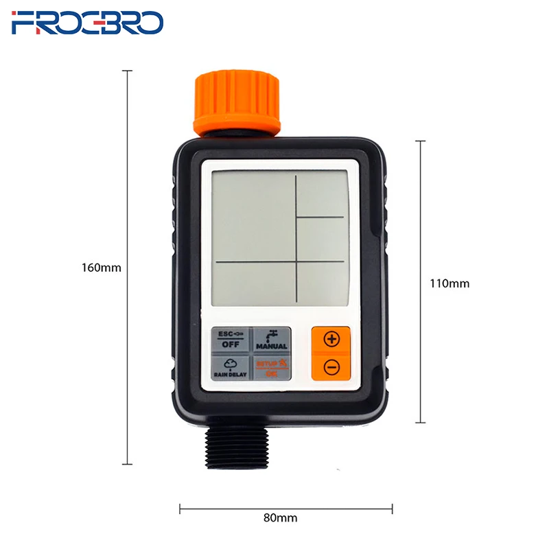 

FROGBRO Smart Garden Irrigation Controller Automatic Drip Irrigation Water Timer Outdoor Garden Watering System Watering Plants