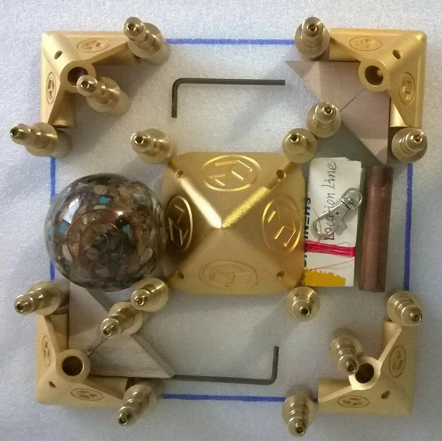 Giza Meditation Pyramid Kit Cosmic energy receiver PGTB-16 Suitable for 5/8 inch diameter copper tubes.With ball. | Инструменты