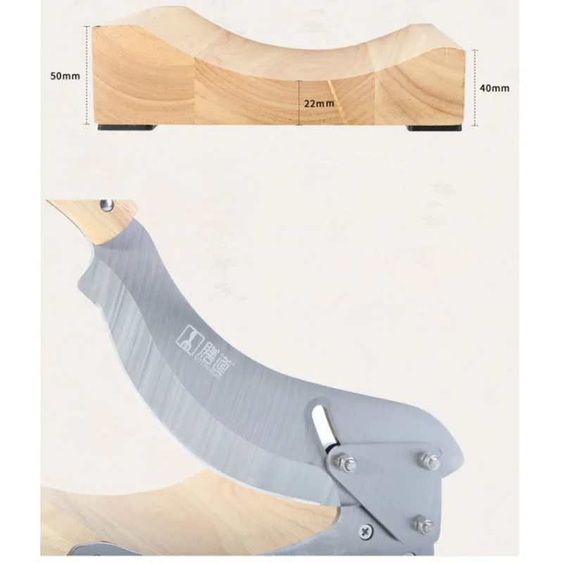 Нож Ganoderma lucidum для китайской травяной медицины домашний Ручной Бархатный нож