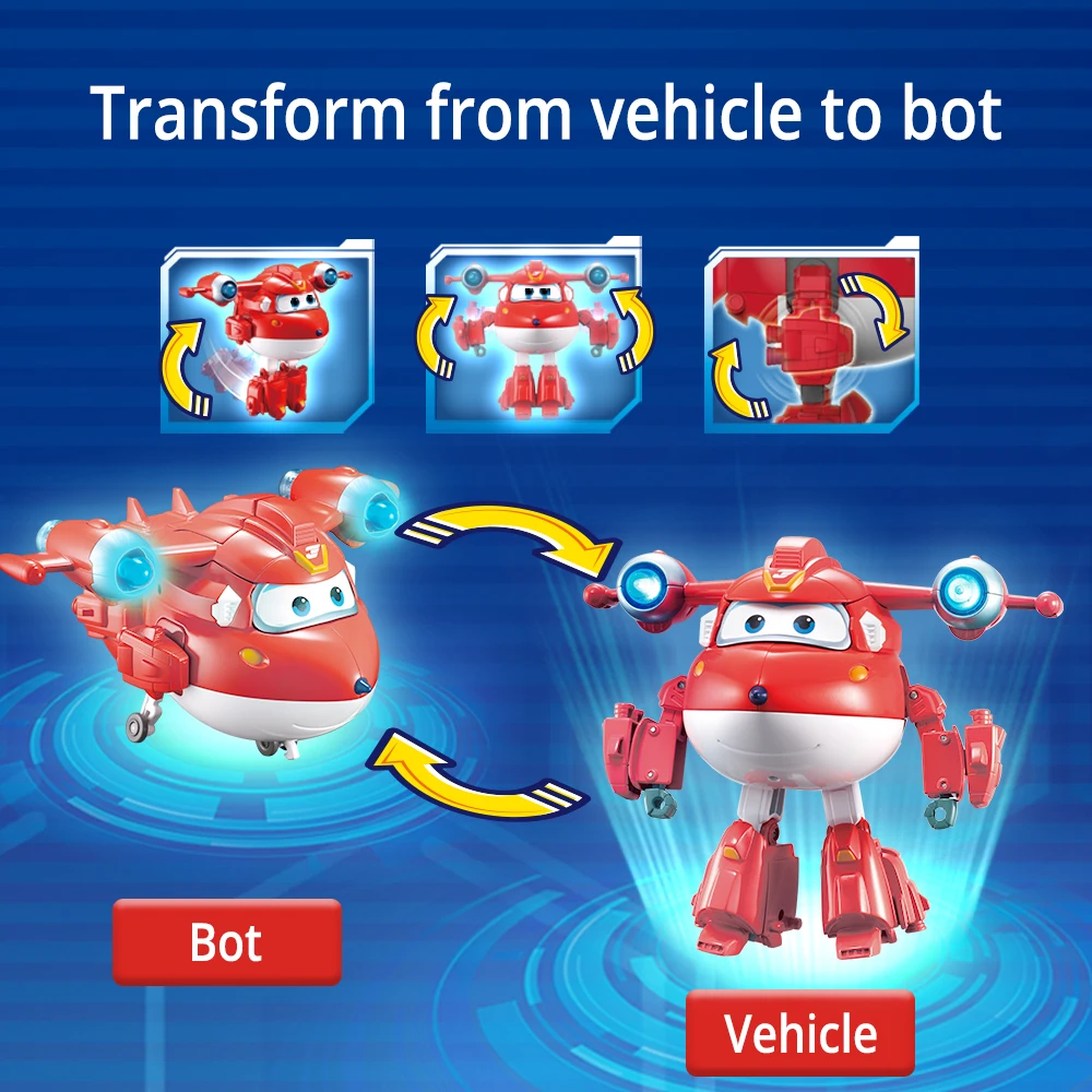 С рисунками героев из мультфильма Супер Крылья 15 5 см высота изменяющий форму