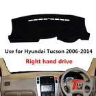 TAIJS, фабрика, лидер продаж светильник коврик из полиэстерного волокна для приборной панели автомобиля для Hyundai Tucson 2006-2014, правый руль