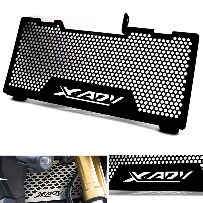 

For Honda XADV X ADV X-ADV 750 2017 2018 Radiator Guard Grille Cover Grill Covers Stainless Steel Cooler Protector