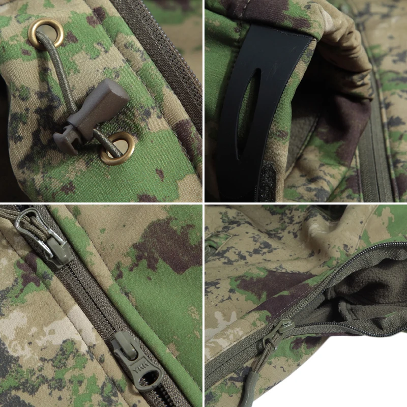 

V40 Military Tactical Lurker Shark Skin Softshell Jacket Men Waterproof Windproof Camo Coat Camouflage Hooded Male Army Clothing