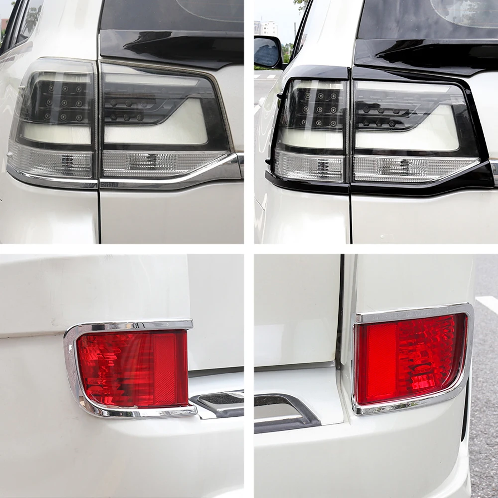 K-Автомобильный Черный задний фонарь крышка заднего фонаря отделка рамка для