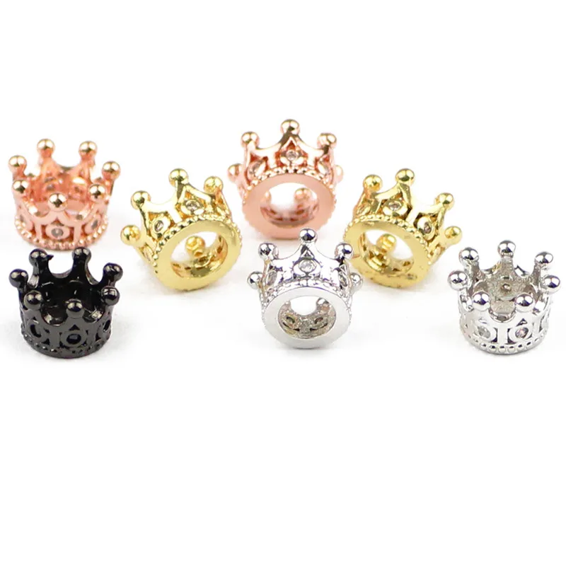 Бусины Queen King для изготовления ювелирных изделий свободные разделители 10 мм