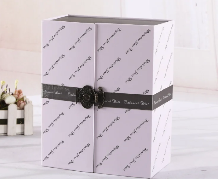 Декоративная маленькая Магнитная плоская картонная упаковочная Подарочная