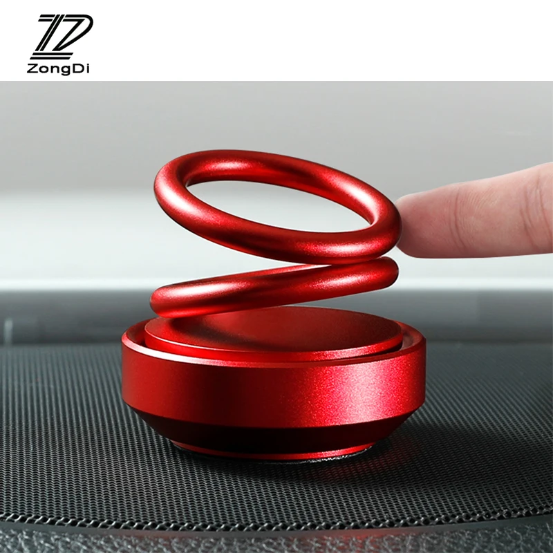 Солнечный автоматический поворот автомобильные освежители воздуха для