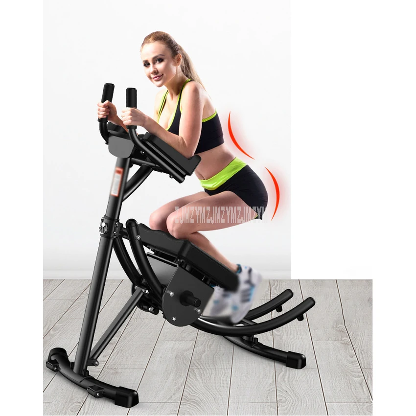 Горячая AB тренажер для мышц брюшной полости складной дуговой рельс на коленях