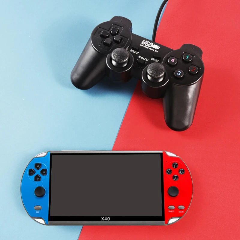 X40 портативная игровая консоль 7 дюймов оригинальная ретро игровые консоли с