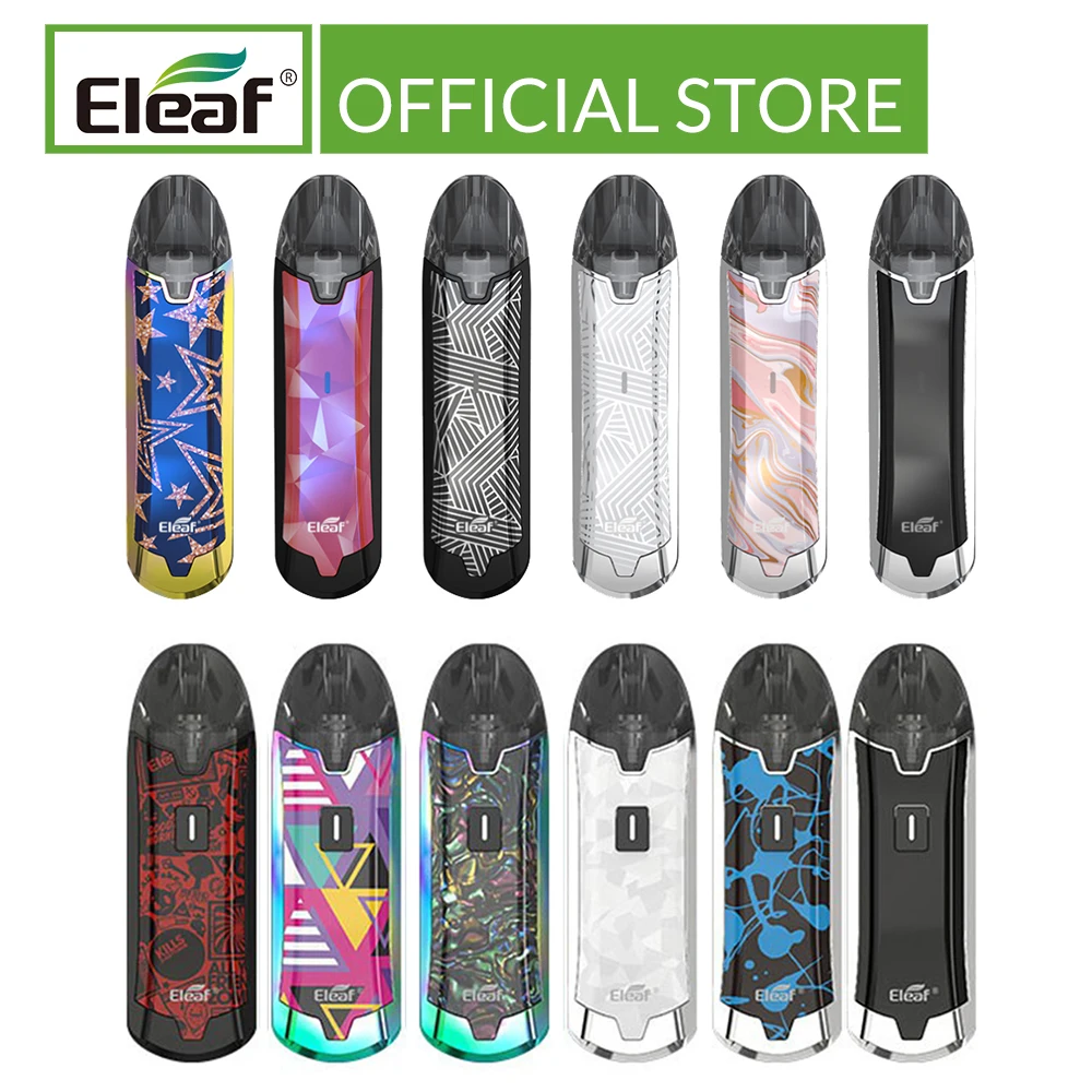 Оригинальный Eleaf Tance kit/Tance Max kit 2 мл/4 мл со встроенной батареей 1.2ohm картридж 10 Вт/15