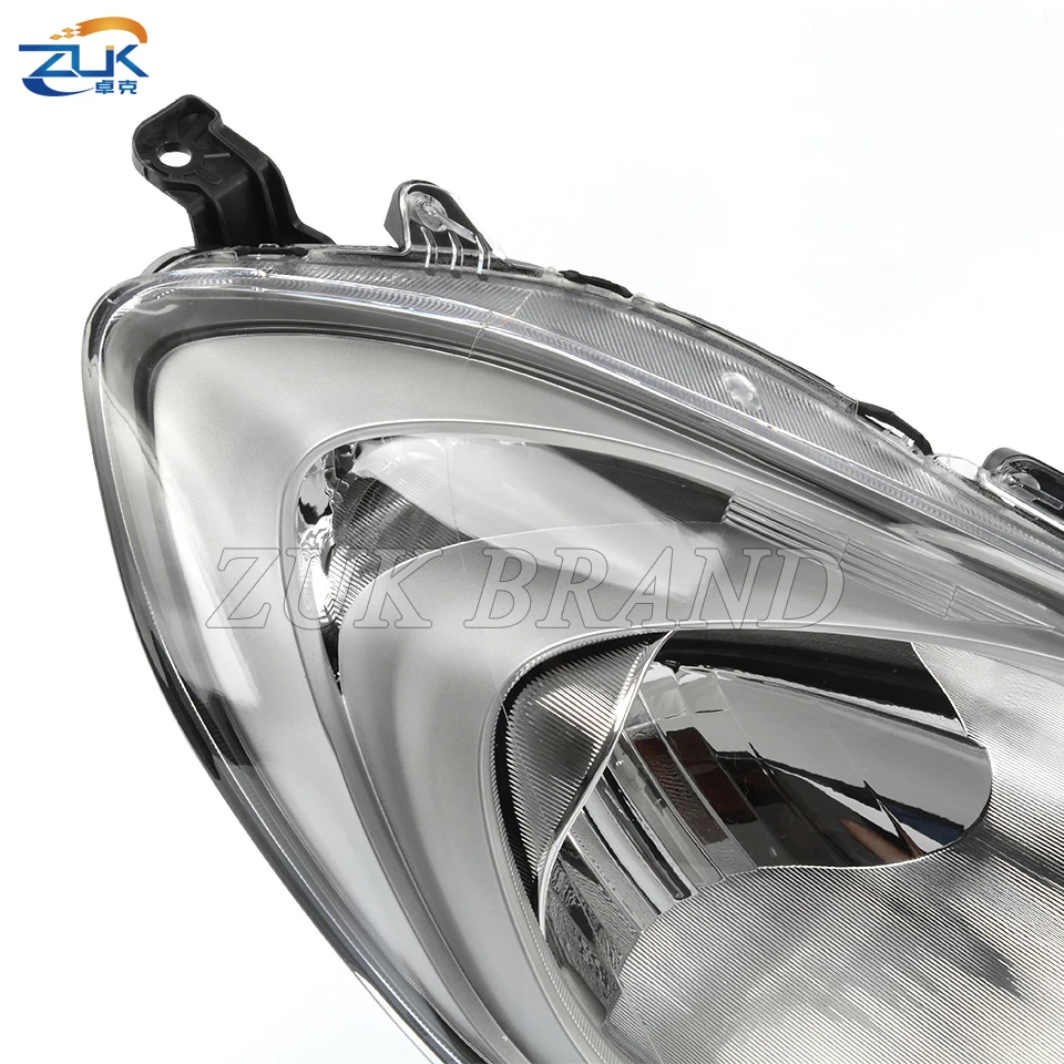 ZUK пара переднего бампера головной светильник фары для HONDA FIT JAZZ 2012 2013 2014 GE6 GE8