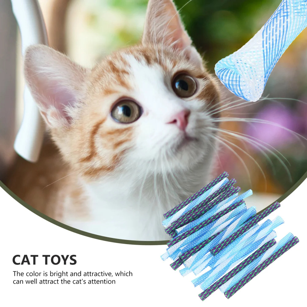 

25Pcs Interactive Pet Kitten Cat Exercise Toys Retractable Teasing Spring