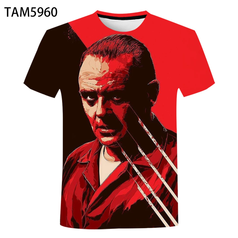 

New Men's Women's 2021 Summer Short Sleeve T-shirt Trend Top Young Children's European and American Street 3D Printing Tees Trip