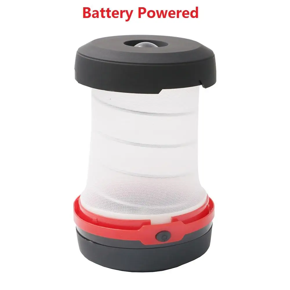 Battery Powered Многофункциональный выдвижной кемпинговый фонарь светодиодный светильник-вспышка наружный портативный фонарь мини-светильник для палатки Аварийный Фонарь карманный фонарь AA - Мощность в ваттах: Battery Powered