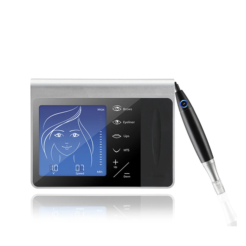 

Многофункциональная машинка, набор для микроблейдинга губ, бровей, перманентного макияжа, косметическое устройство, тату-ручка, управление...