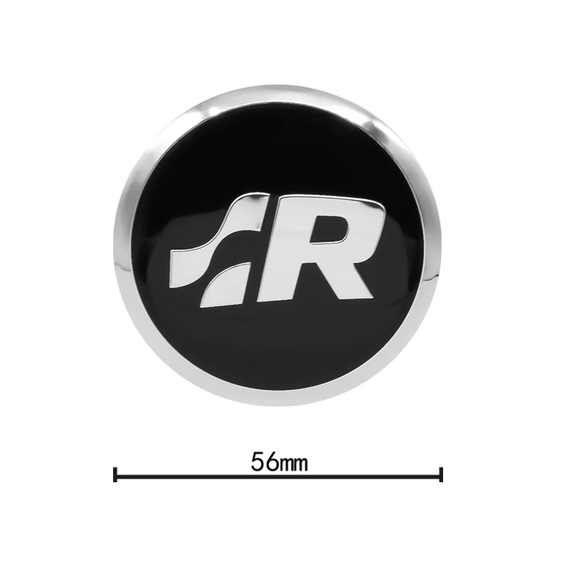 Наклейка на обод колеса 56 мм + 60 пылезащитная крышка для Volkswagen R Sagitar Passat Golf Tiguan Touareg