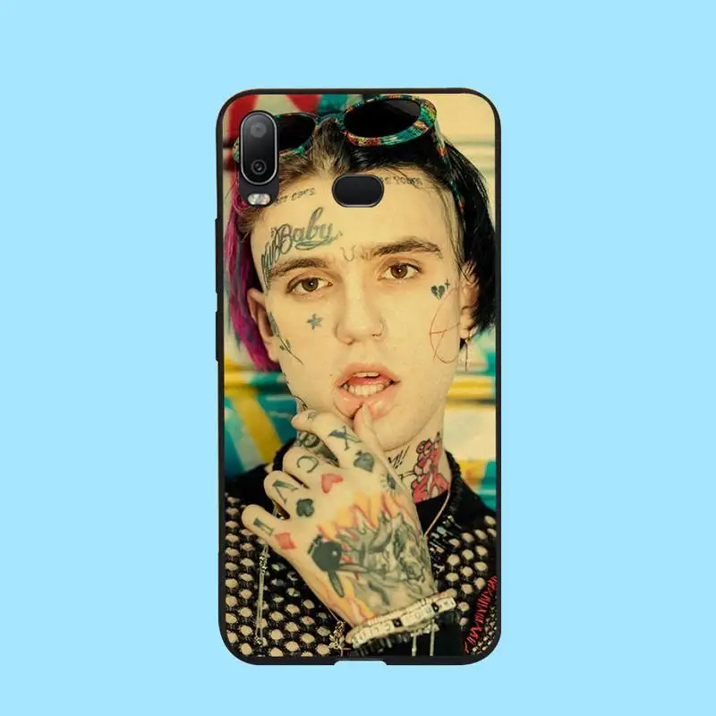 PENGHUWAN Lil Peep Coque Shell чехол для телефона Samsung A10 A20 A30 A40 A50 A70 A71 A51 A6 A8 2018 | Мобильные