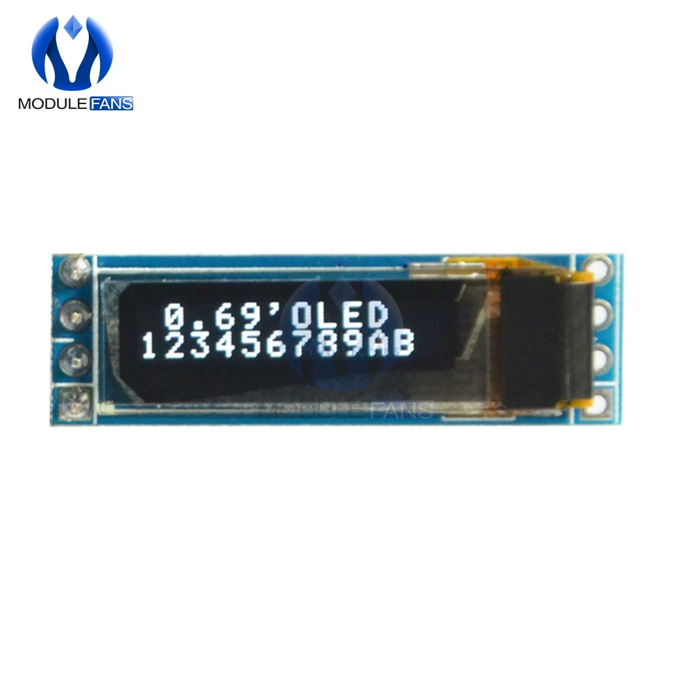 Плата управления ЖК-дисплеем SSD1306 для Arduino 3-0 69 в 0 дюйма 96x16 | Электронные
