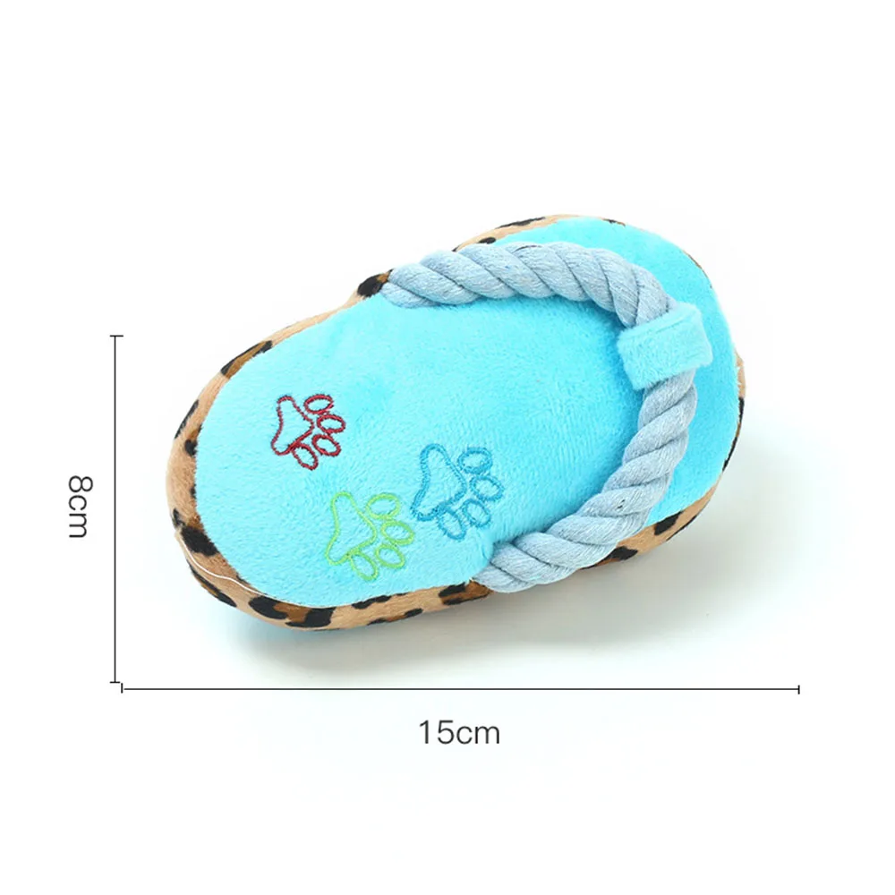 

Pet Dog Toy Chew Plush Slipper Rope Toy Dog Teeth Training Molar Toys for Puppy Interactive Funny Doggy Play Games Pet Supplies