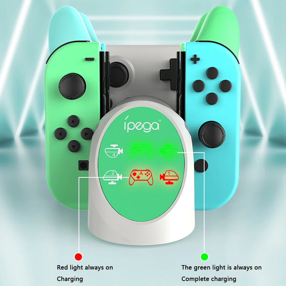 Зарядная док-станция Ipega PG-9187 6 в 1 подставка для Nintendo Switch Joy-Con Pro дисплей режиме