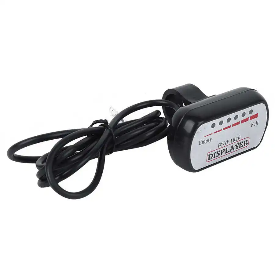 Портативный индикатор заряда аккумулятора для электровелосипеда 24 В|Аксессуары