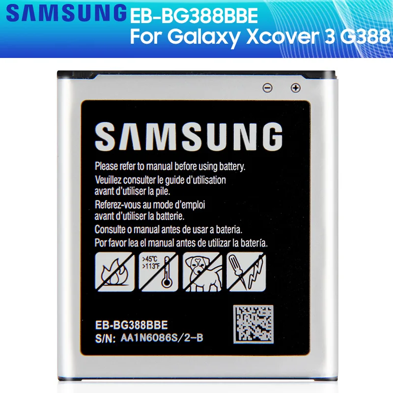 Оригинальная запасная аккумуляторная батарея для SAMSUNG Galaxy Xcover 3 G388 с NFC 2200