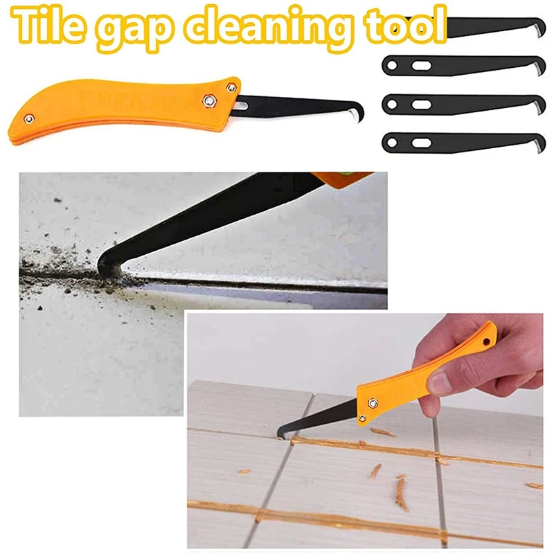 

21Pcs Silicone Caulking Kit Sealant Finishing Tool Remover Nozzle Caps,Grout Finish Sealer Silicone Caulking Tool