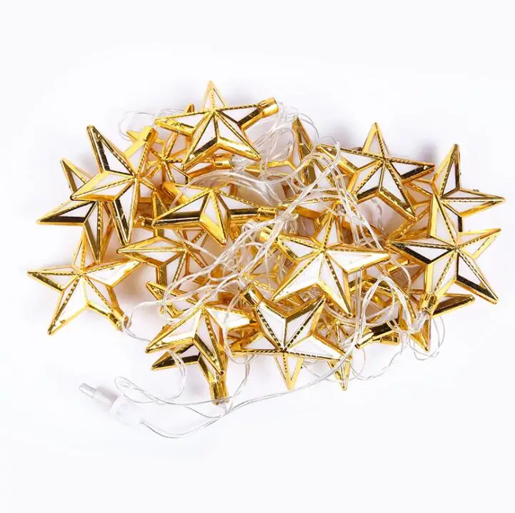 

1.5m 10Led Led star lights string ball battery string lights Christmas decoration lights