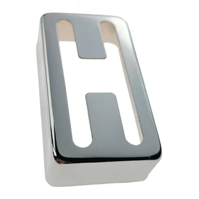 

Silver Cover Electric Guitar Pickups H-Shape Cover For LP Guitar