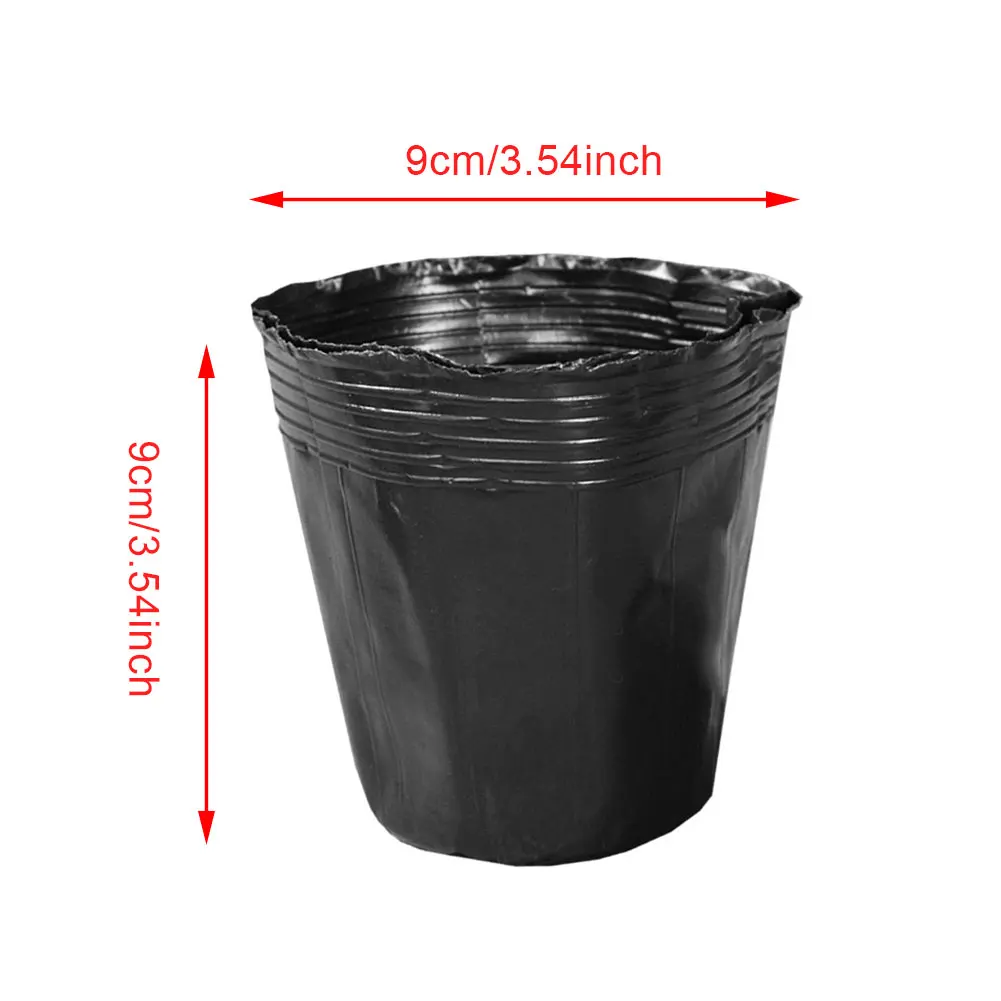 

100pcs Plant Flower Grow Bags Pot Home Garden Tools Potato Strawberry Fabric Vegetable Jardin Gardening Growing Pots 8/9/10cm
