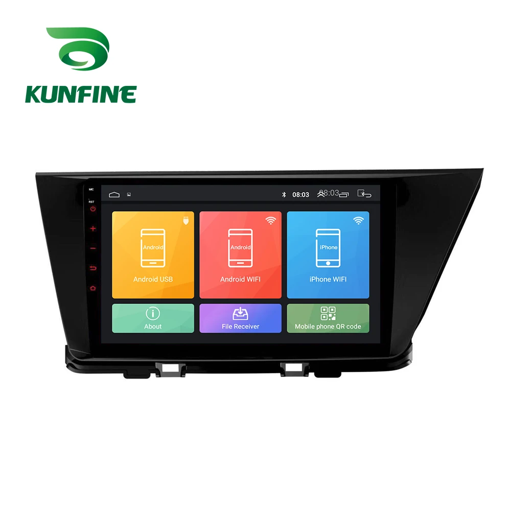 Восьмиядерный Android 8 1 автомобильный DVD gps навигатор плеер Deckless стерео для KIA NIRO 2016