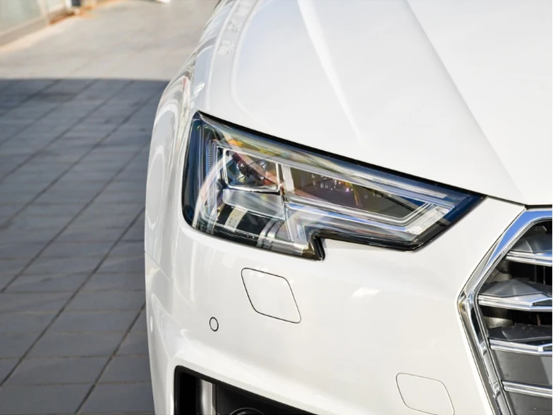 Для audi A4L- корпус фары черный корпус крышка объектива абажур фара черная основа черный пластиковый дом черный корпус