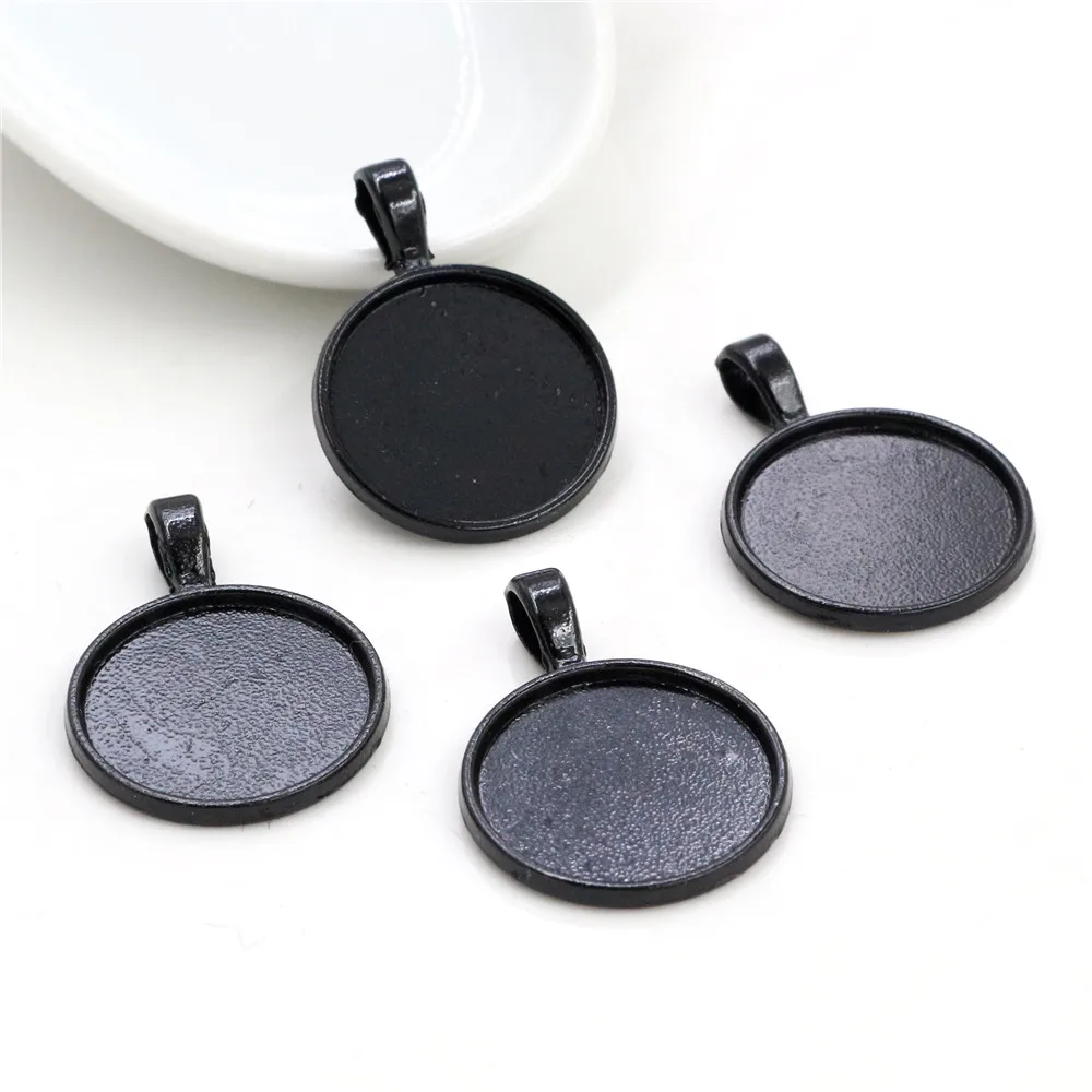 10 шт 20 мм Внутренний размер родиевый античный посеребренный Бронзовый розовое