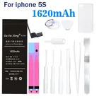 Оригинальный аккумулятор DaDaXiong для Apple iPhone 5S 5GS 5C, замена реального 1620 мАч, бесплатные инструменты, розничная упаковка