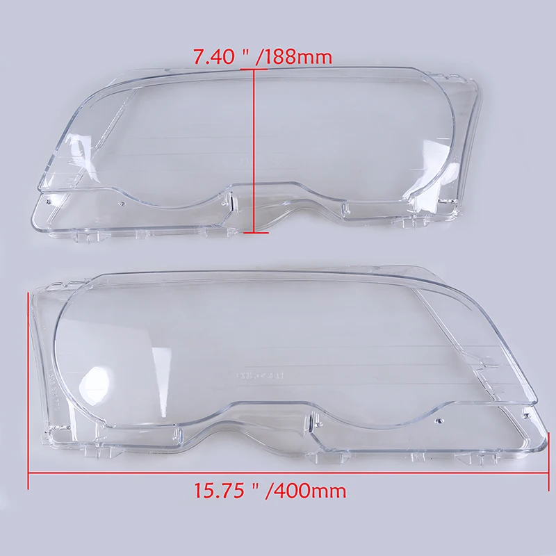 Posbay Автомобильная фара линза передней фары прозрачная оболочка крышка в сборе