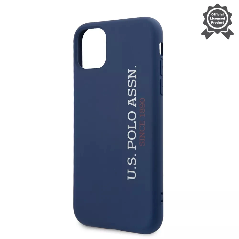 Case U.S. Polo Assn. for iPhone 11 liquid silicone vertical logo hard | Mobile Phone Cases &amp Covers