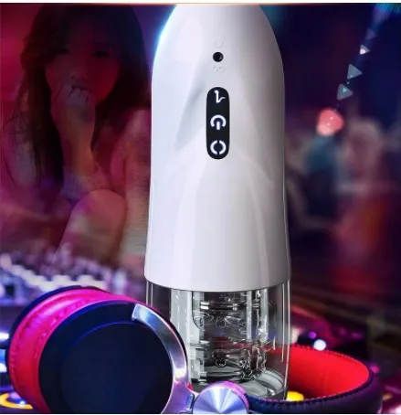 Автоматический мужской мастурбатор Hands Free Stroker 10 Регулируемые частоты Кубок