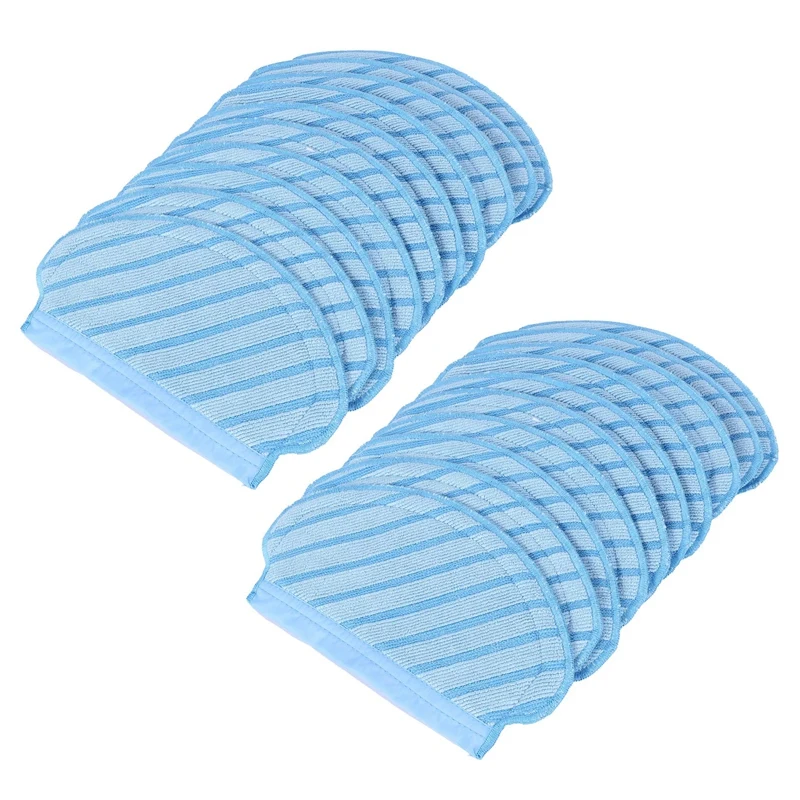 

Набор тканевых прокладок для швабры, 20 шт., Для Ecovacs Deebot Ozmo 920 950, запчасти для пылесоса, Сменные аксессуары для дома