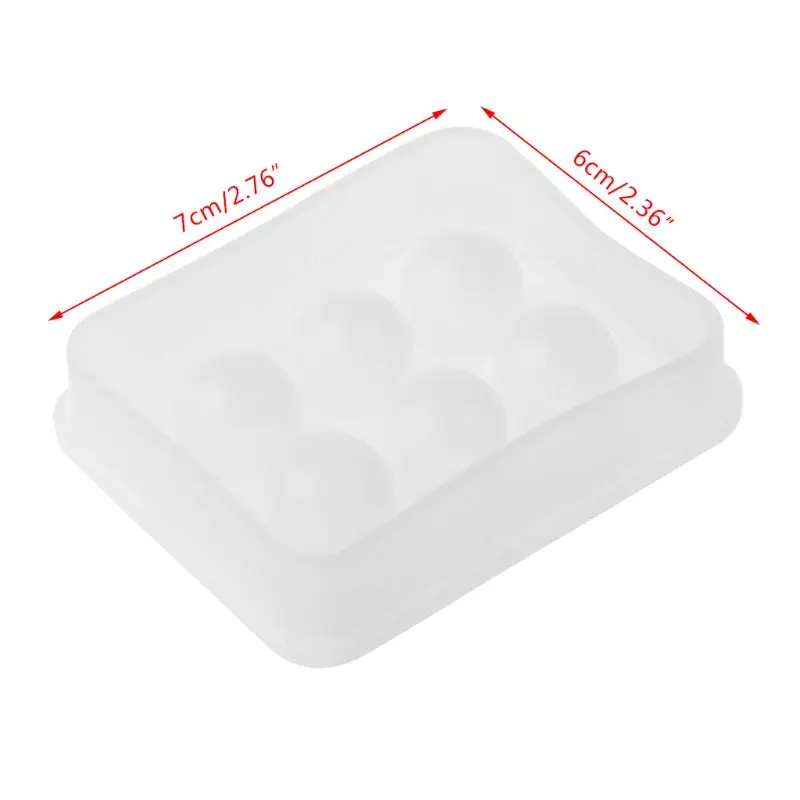 Силиконовая форма 55 ка 12 мм 3D шарик для рукоделия украшения из эпоксидной смолы |