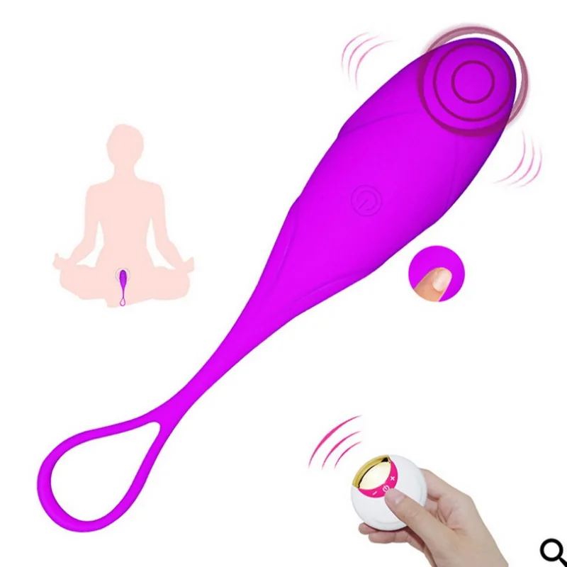 Силиконовые шарики для вагины с беспроводным дистанционным управлением